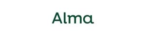 Alma Booking Logo - Dark Green Word.