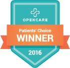 Patient' Choice Winner Badge From Opencare